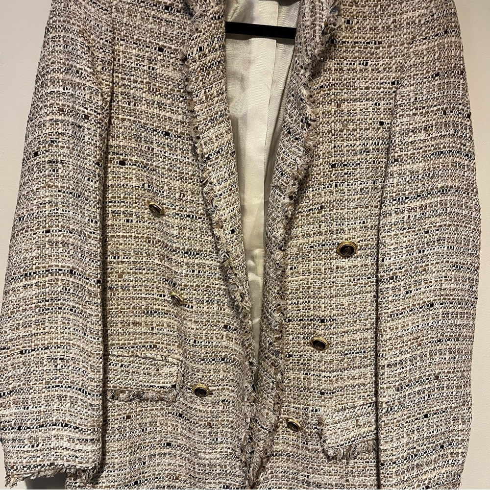 Tweed Preppy Blazer - Zara